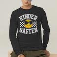 Kindergarten Teacher First Day Of Kinder Back To School Men's Long Sleeve T-Shirt, funny gift Kindergarten Teacher First Day Of Kinder Back To School Men's Long Sleeve T-Shirt, funny gift