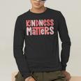 Kindness Matters Anti Bullying Shirts Teacher Child Men's Long Sleeve T-Shirt, funny gift Kindness Matters Anti Bullying Shirts Teacher Child Men's Long Sleeve T-Shirt, funny gift