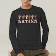 Latina ASL American Sign Language Latina Power ASL Teacher Men's Long Sleeve T-Shirt, funny gift Latina ASL American Sign Language Latina Power ASL Teacher Men's Long Sleeve T-Shirt, funny gift