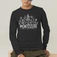 Learn Grow Bloom Wildflowers Appreciation Montessori Teacher Men's Long Sleeve T-Shirt, funny gift Learn Grow Bloom Wildflowers Appreciation Montessori Teacher Men's Long Sleeve T-Shirt, funny gift