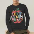 Let's Learn Today Teacher Motivational Back To School Men's Long Sleeve T-Shirt, funny gift Let's Learn Today Teacher Motivational Back To School Men's Long Sleeve T-Shirt, funny gift