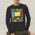 Level Up Your Education Gaming Inspired Teacher Gamers Men's Long Sleeve T-Shirt, funny gift Level Up Your Education Gaming Inspired Teacher Gamers Men's Long Sleeve T-Shirt, funny gift