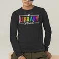 Library Squad Team Librarian Teacher Book Lover Men's Long Sleeve T-Shirt, funny gift