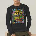 Can I Lick It Periodic Table Science Teacher Men Women Men's Long Sleeve T-Shirt, funny gift