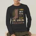 Line Dancing Choreographed Group Dancer Dance Teacher Men's Long Sleeve T-Shirt, funny gift Line Dancing Choreographed Group Dancer Dance Teacher Men's Long Sleeve T-Shirt, funny gift