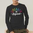 Literacy Squad Reading Teacher Interventionist Specialist Men's Long Sleeve T-Shirt, funny gift Literacy Squad Reading Teacher Interventionist Specialist Men's Long Sleeve T-Shirt, funny gift