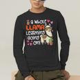 Llama Learning Teachers Students Alpaca Lover Back To School Men's Long Sleeve T-Shirt, funny gift Llama Learning Teachers Students Alpaca Lover Back To School Men's Long Sleeve T-Shirt, funny gift