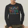 I Love My Job For All The Little Reasons Teacher Men's Long Sleeve T-Shirt, funny gift
