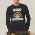 I Love Math It Makes People Cry Math Teacher Men's Long Sleeve T-Shirt, funny gift