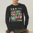 In My Maestra Era Spanish Bilingual Teacher Back To School Men's Long Sleeve T-Shirt, funny gift