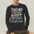 Matching Teachers Last Day Of School Teacher Besties Men's Long Sleeve T-Shirt, funny gift