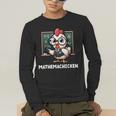 Math Teacher Chicken Mathemachicken Pun Men's Long Sleeve T-Shirt, funny gift Math Teacher Chicken Mathemachicken Pun Men's Long Sleeve T-Shirt, funny gift