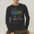 Music Is For Everyone Love For Music Teachers Men's Long Sleeve T-Shirt, funny gift