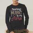 Music Teacher Teaching Music Is My Forte For Music Lovers Men's Long Sleeve T-Shirt, funny gift Music Teacher Teaching Music Is My Forte For Music Lovers Men's Long Sleeve T-Shirt, funny gift