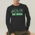 Musical 67 Music Meme Slang Six Seven Music Teacher Men's Long Sleeve T-Shirt, funny gift Musical 67 Music Meme Slang Six Seven Music Teacher Men's Long Sleeve T-Shirt, funny gift