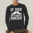 If You Mustache My Students Rock Teacher Mustache Men's Long Sleeve T-Shirt, funny gift If You Mustache My Students Rock Teacher Mustache Men's Long Sleeve T-Shirt, funny gift