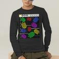 Nerdy Forms Nanotubes Chemistry Teacher Geek Men's Long Sleeve T-Shirt, funny gift