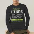 Nerdy Math Lovers Geometry Pun Mathematics Teachers Men's Long Sleeve T-Shirt, funny gift