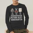 Nothing Beats Kindergarten Back To School Kids Teacher Men's Long Sleeve T-Shirt, funny gift Nothing Beats Kindergarten Back To School Kids Teacher Men's Long Sleeve T-Shirt, funny gift