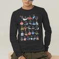 Ocean Animals Alphabet Cute Sea Life ABC Marine Kids Teacher Men's Long Sleeve T-Shirt, funny gift Ocean Animals Alphabet Cute Sea Life ABC Marine Kids Teacher Men's Long Sleeve T-Shirt, funny gift