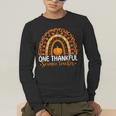 One Thankful Science Teacher Rainbow Boho Fall Thanksgiving Men's Long Sleeve T-Shirt, funny gift One Thankful Science Teacher Rainbow Boho Fall Thanksgiving Men's Long Sleeve T-Shirt, funny gift