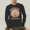 Paraprofessional Para Life Sun Flower Teacher Back To School Men's Long Sleeve T-Shirt, funny gift