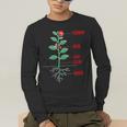 Parts Of a Plant Science For Teachers Kids And Students Men's Long Sleeve T-Shirt, funny gift