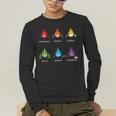 Periodic Elements Chemistry Lovers Science Teacher Men's Long Sleeve T-Shirt, funny gift