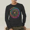 Pi Day Math Teacher Tie Dye Spiral Pi 314 Pi Day Men's Long Sleeve T-Shirt, funny gift Pi Day Math Teacher Tie Dye Spiral Pi 314 Pi Day Men's Long Sleeve T-Shirt, funny gift