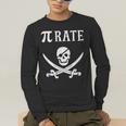 Pi Day Pi Rate Pirate For Teachers Men's Long Sleeve T-Shirt, funny gift Pi Day Pi Rate Pirate For Teachers Men's Long Sleeve T-Shirt, funny gift