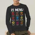 Pi Menu 314 Pi Symbol Math Teacher Happy Pi Day Men's Long Sleeve T-Shirt, funny gift Pi Menu 314 Pi Symbol Math Teacher Happy Pi Day Men's Long Sleeve T-Shirt, funny gift