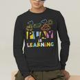 Play Is Learning Design T Designs For Teachers Preschool Men's Long Sleeve T-Shirt, funny gift Play Is Learning Design T Designs For Teachers Preschool Men's Long Sleeve T-Shirt, funny gift