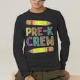 Pre-K Crew PreK Teachers Back To School Men's Long Sleeve T-Shirt, funny gift Pre-K Crew PreK Teachers Back To School Men's Long Sleeve T-Shirt, funny gift