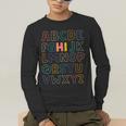Pre K Kindergarten Hi Alphabet Back To School Teachers Men Women Girls Kids Men's Long Sleeve T-Shirt, funny gift