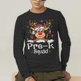 Pre-k Teacher Squad Reindeer Teacher Christmas Men's Long Sleeve T-Shirt, funny gift Pre-k Teacher Squad Reindeer Teacher Christmas Men's Long Sleeve T-Shirt, funny gift