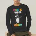 Pre-K Vibes Only Penguin Teachers Kids Back To School Men's Long Sleeve T-Shirt, funny gift Pre-K Vibes Only Penguin Teachers Kids Back To School Men's Long Sleeve T-Shirt, funny gift