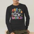 Pre-K Is Out Of This World Space Planets Teacher Men's Long Sleeve T-Shirt, funny gift Pre-K Is Out Of This World Space Planets Teacher Men's Long Sleeve T-Shirt, funny gift