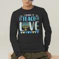 I Promise To Teach Love Hanukkah Chanukah Jewish Teacher Men's Long Sleeve T-Shirt, funny gift I Promise To Teach Love Hanukkah Chanukah Jewish Teacher Men's Long Sleeve T-Shirt, funny gift