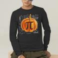 Pumpkin Pie Halloween Thanksgiving Math Teacher Pi Day Men's Long Sleeve T-Shirt, funny gift Pumpkin Pie Halloween Thanksgiving Math Teacher Pi Day Men's Long Sleeve T-Shirt, funny gift