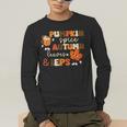 Pumpkin Spice Autumn Leaves IEPS Sped Teacher Fall Men's Long Sleeve T-Shirt, funny gift Pumpkin Spice Autumn Leaves IEPS Sped Teacher Fall Men's Long Sleeve T-Shirt, funny gift