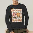 Pumpkin Teacher Preppy Fall In Love With Learning Autumn Men's Long Sleeve T-Shirt, funny gift Pumpkin Teacher Preppy Fall In Love With Learning Autumn Men's Long Sleeve T-Shirt, funny gift