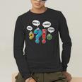Punctuation Marks Wait What I Agree Stop English Teacher Men's Long Sleeve T-Shirt, funny gift Punctuation Marks Wait What I Agree Stop English Teacher Men's Long Sleeve T-Shirt, funny gift