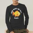 Que Hace Un Pez Nada Spanish Teacher Bilingual Teacher Dual Men's Long Sleeve T-Shirt, funny gift