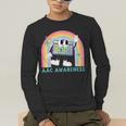 Rainbow AAC Awareness Month SPED Teacher SLP Communication Men's Long Sleeve T-Shirt, funny gift Rainbow AAC Awareness Month SPED Teacher SLP Communication Men's Long Sleeve T-Shirt, funny gift