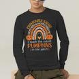 Rainbow I Teach The Cutest Pumpkins Kindergarten Teacher Men Women Men's Long Sleeve T-Shirt, funny gift Rainbow I Teach The Cutest Pumpkins Kindergarten Teacher Men Women Men's Long Sleeve T-Shirt, funny gift