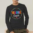 Reading Coach Teacher Interventionist Specialist Literacy Men's Long Sleeve T-Shirt, funny gift