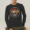 Recess Squad Crew Teachers Students Monitor Back To School Men's Long Sleeve T-Shirt, funny gift