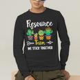 Resource Team Cactus Crew Resource Teacher Squad Men's Long Sleeve T-Shirt, funny gift