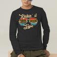 Retro Kickin It 3rd Grade Style Teacher Back To School Men Women Men's Long Sleeve T-Shirt, funny gift