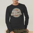 Retro School Counselor Back To School Teacher Squad Crew Men's Long Sleeve T-Shirt, funny gift